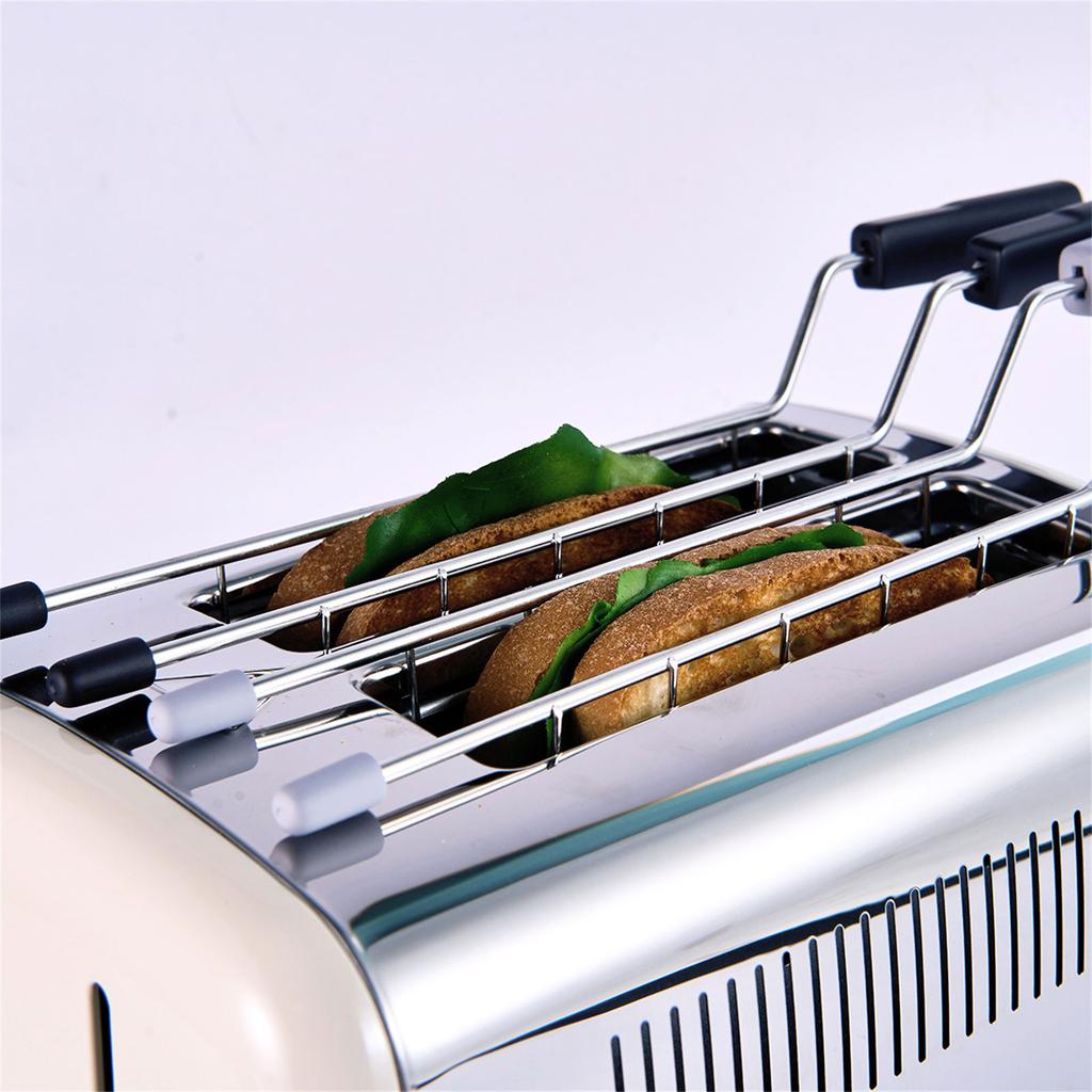 Bread Machine Grill Rack Sandwich Holder Stainless Steel Material Bread Machine Grill Rack for Oven Sandwich Maker