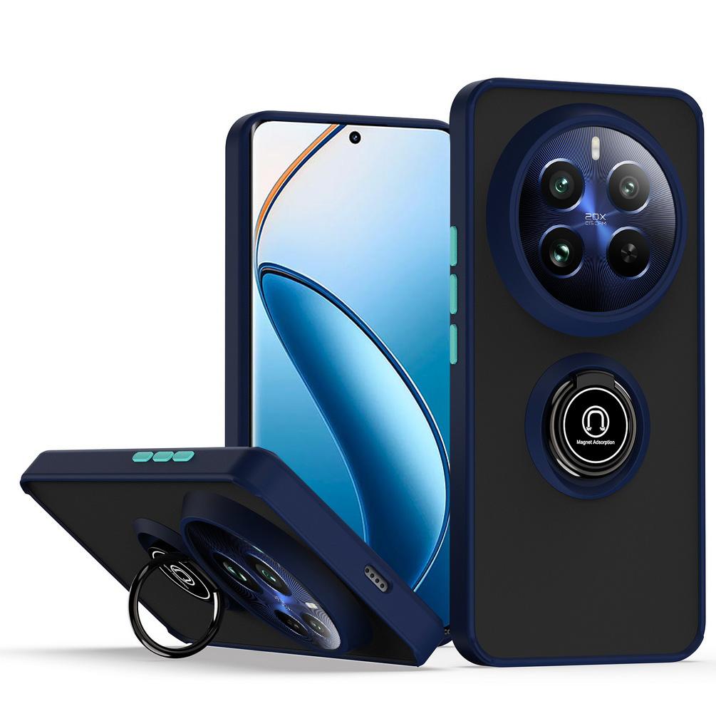 Чехол для телефона с вращающимся кронштейном для Realme 12 Pro + 11 Pro 10 9 9i 8i Realme C67 C53 C55 C31 C35 C21y, чехол-держатель для пальца в машину