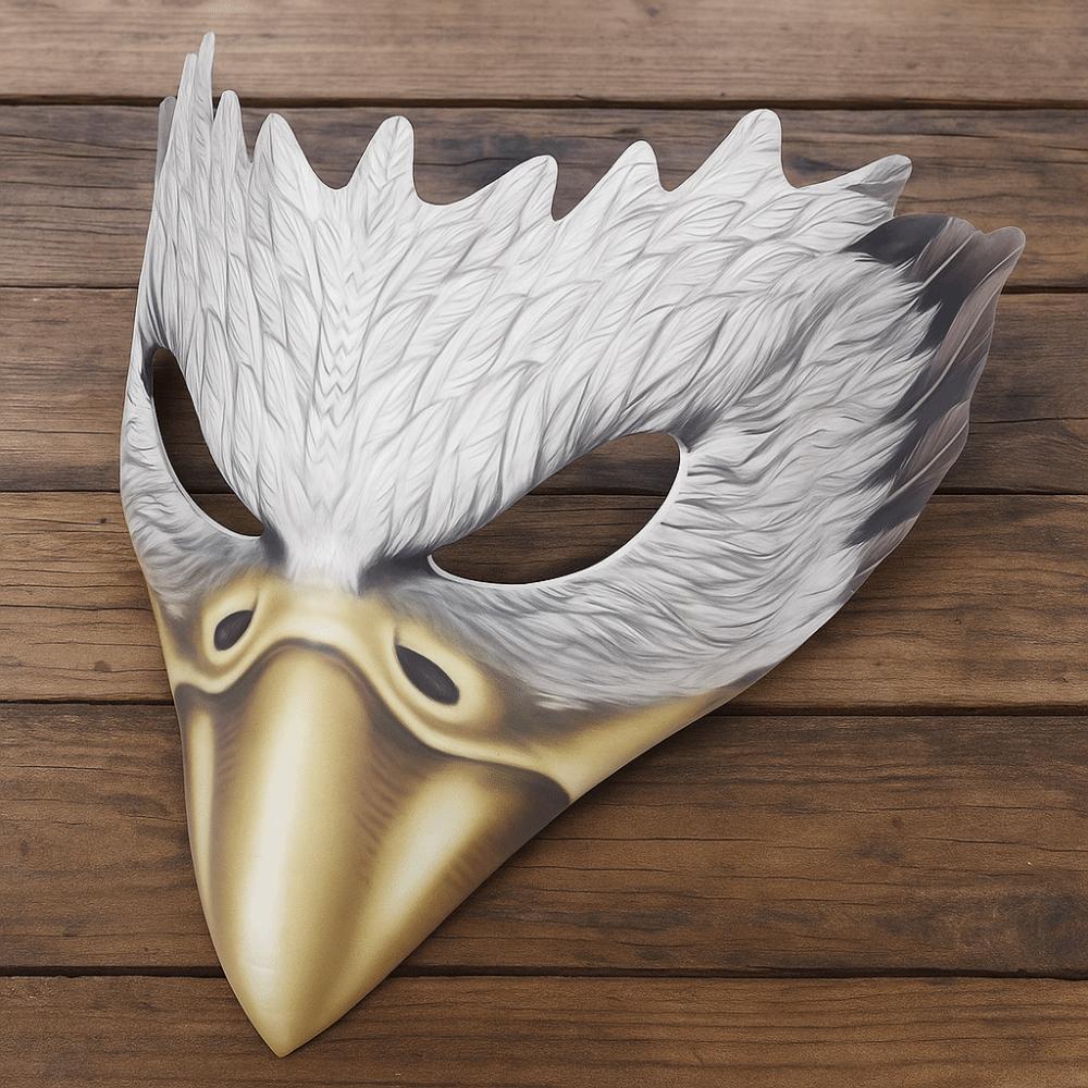with Elastic Belt Halloween Eagle Mask Handmade Masquerade Face Masks  Purim Party