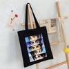Anime Attack On Titan Fashion Punk Shopper Bag Harajuku Large Capacity Gothic Teenager Tote Bag Vintage Casual Women Canvas Bag