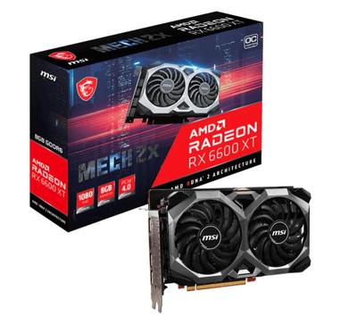 MSI RADEON RX6600XT MECH 2X 8 ГБ OCV1