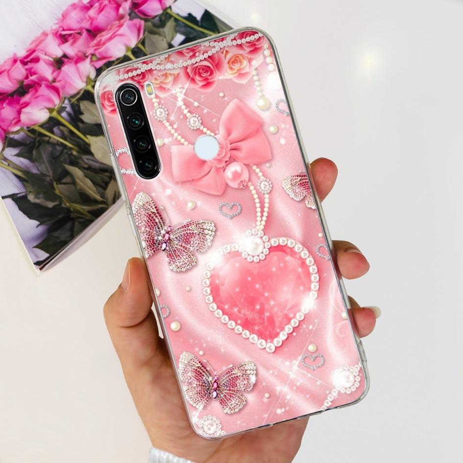 Для Xiaomi Redmi Note 8 Чехол Милый Мультяшный Мягкий Силиконовый Чехлы Для Телефона Для Xiaomi Redmi Note 8T 8 t Чехол На Redmi Note8 Задняя Крышка