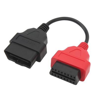 Кабель-адаптер для OBD2 сканера Красный диагностический кабель SRS Замена для Fiat EcuScan
