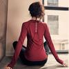 Women's Celebrity Summer Tight Long-Sleeve Yoga & Running Quick-Dry Top