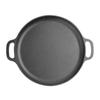 Cast Iron Flat-Bottomed Frying Pan: Double-Ear Water-Fried Bun, Thick Pizza & Pancake Griddle