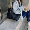 Ретро простая женская сумка-тоут из искусственной кожи большой емкости модная универсальная сумка женская повседневная сумка через плечо