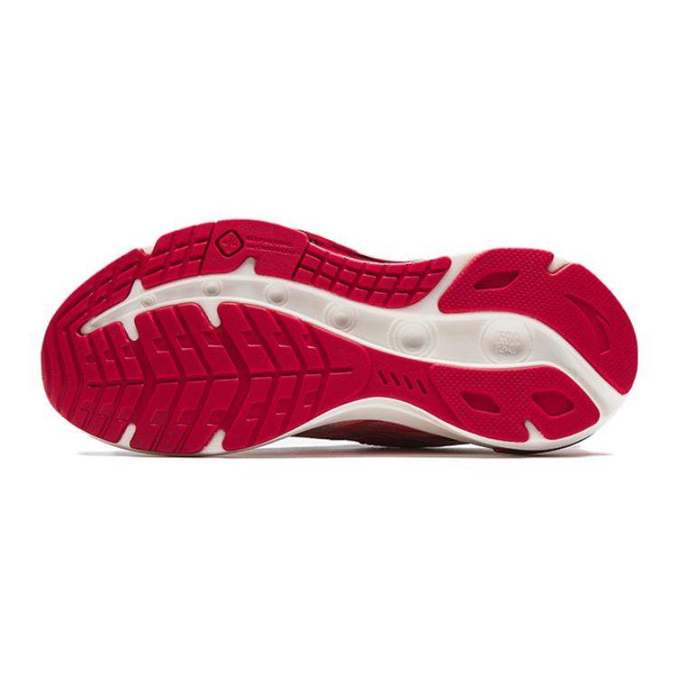 Anta Comfortable Trendy Non-Slip Wear-Resistant Low-Top Kids Running Shoes Kids Sneaker White Red 312345535-6