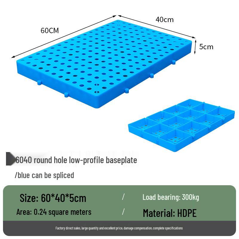 Влагостойкая пластиковая подкладка для поддона для склада, домашних животных и пола супермаркета.
