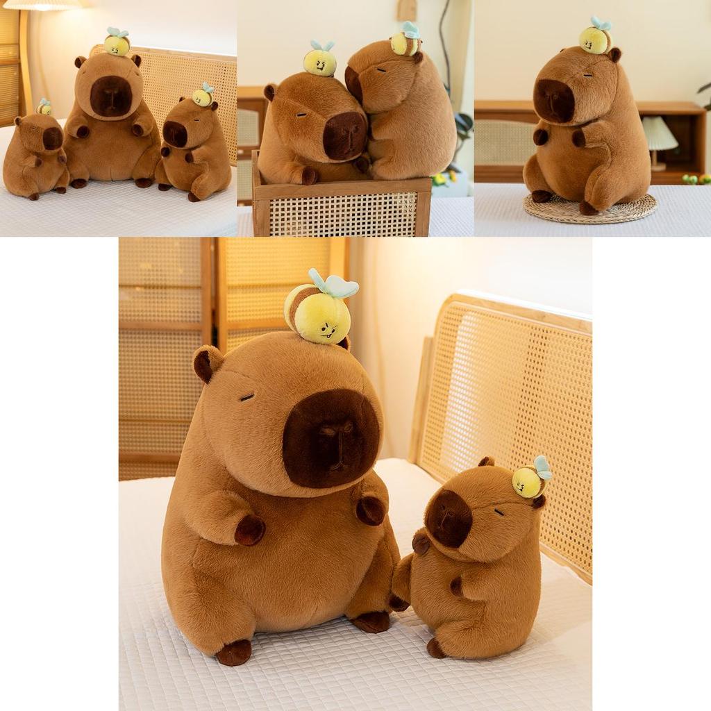 Capybara Animal Plush Doll With Soft Pp Cotton Filling For Giftgiving