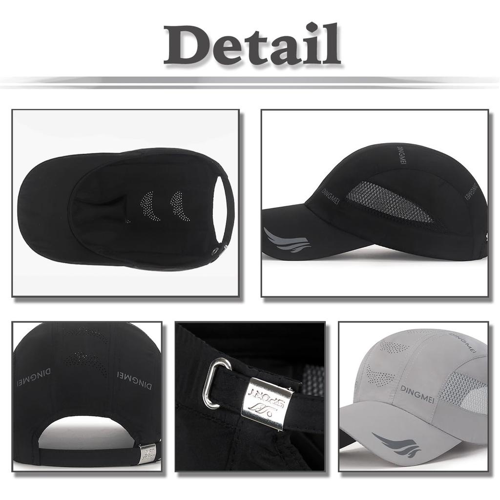 Солнцезащитная сетчатая кепка Защита от УФ-лучей Спортивная шляпа Повседневная Мужская Женская CZA008 [Белый Клык] (черный)