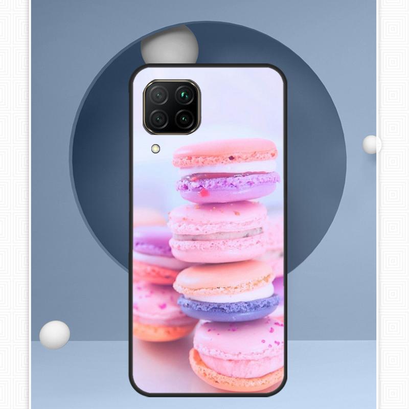 Макаруны Торт Десерт Милый Для Huawei Nova 12i 12s 11i 8i Y91 Y60 Y70 Y72 Y90 Y61 9 10 SE P20 P40 Lite P30 P60 Pro Чехол