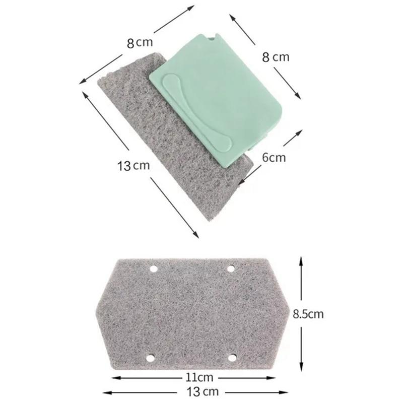 Креативная ткань для чистки оконных канавок, слот для щетки, ручная многофункциональная дверная щетка, кухонная щетка для клавиатуры, домашние инструменты