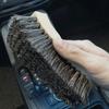Car Interior Cleaning Horse Hair Brush Car Fabric Washing Brush Leather Seat Long Mane Horse Hair Brush Practical Car Cleaning Tool