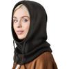 Ветрозащитные зимние вязаные шапки с капюшоном Теплые изоляционные шапки для зимних мероприятий на открытом воздухе