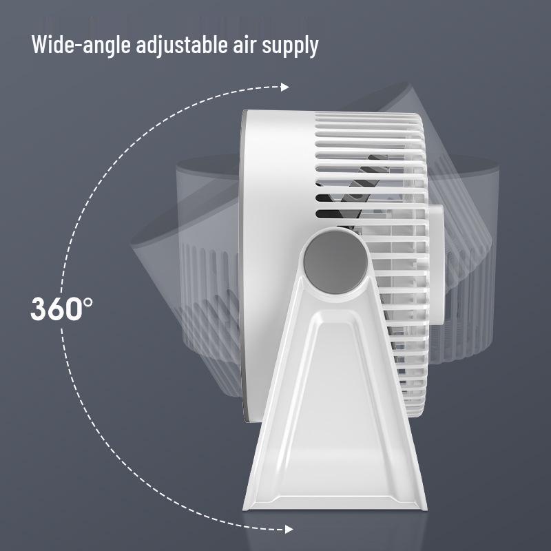 Multi-functional High-Power Silent Air Circulator Fan with Table Lamp