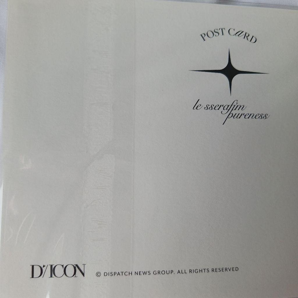 [Б/У] LE SSERAFIM Le Seraphim Chaewon Goods Dicon набор из 5 предметов