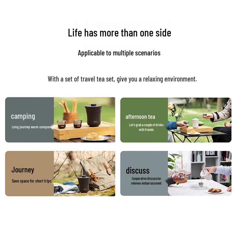 Thermos Portable Insulated Tea Travel Set