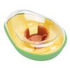 Пластиковая миска-медленник для домашних животных Авокадо Автоматическая кормушка Диспенсер для еды Игрушка для щенков для кошек и собак Дом