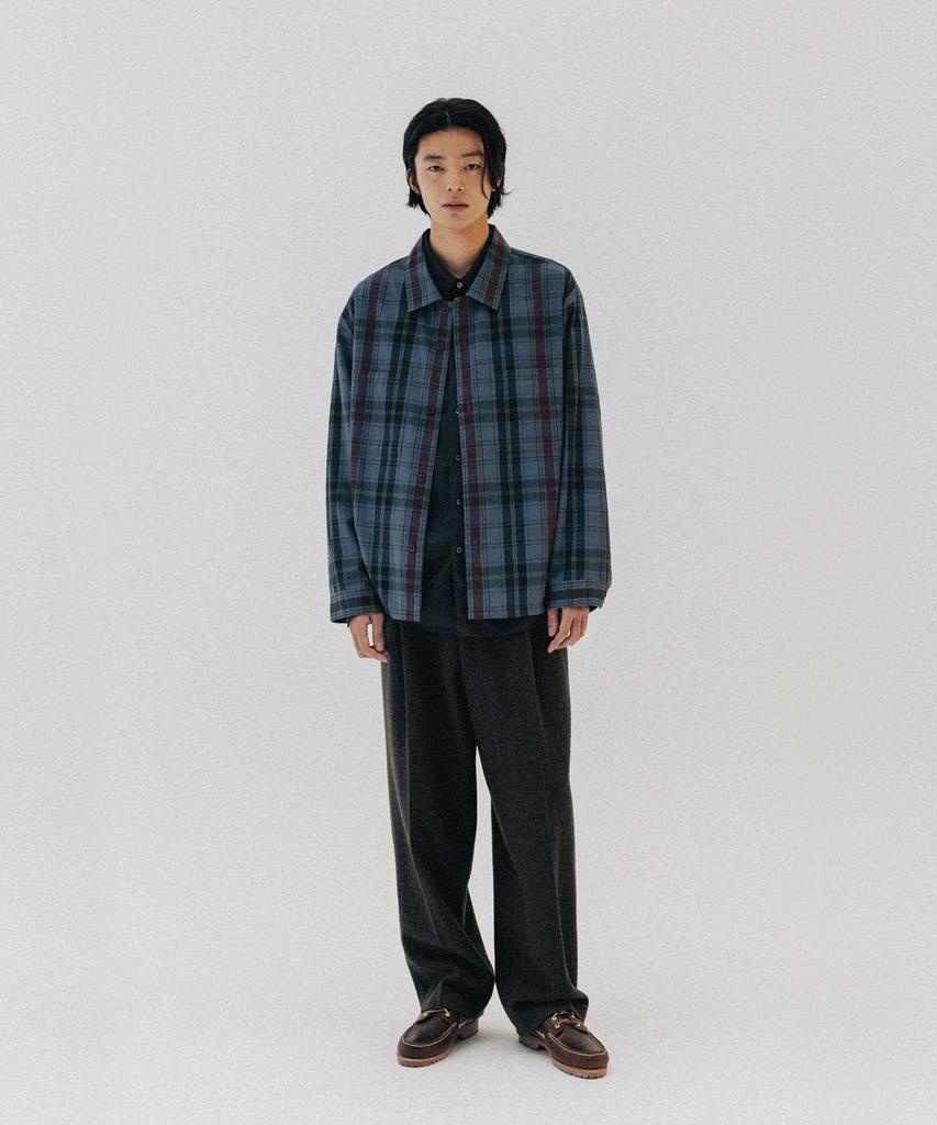 BLANKROOM Wool Trousers_Brown