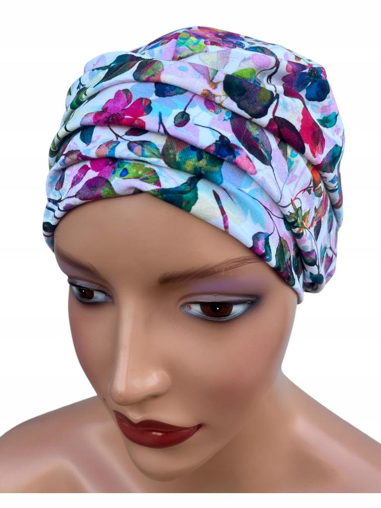 Zoja 467 Cotton Turban Fashionable Autumn-Winter Hat Even After Chemotherapy
