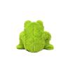 Sun Lemon Fluffy Frog Small Stuffed Animal Toy, 12.9 x 7.2 x 15cm