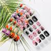Acrylic Detachable Nails Art Stick On Nails Press On Nails False Nail Tips Full Cover Fake Nails
