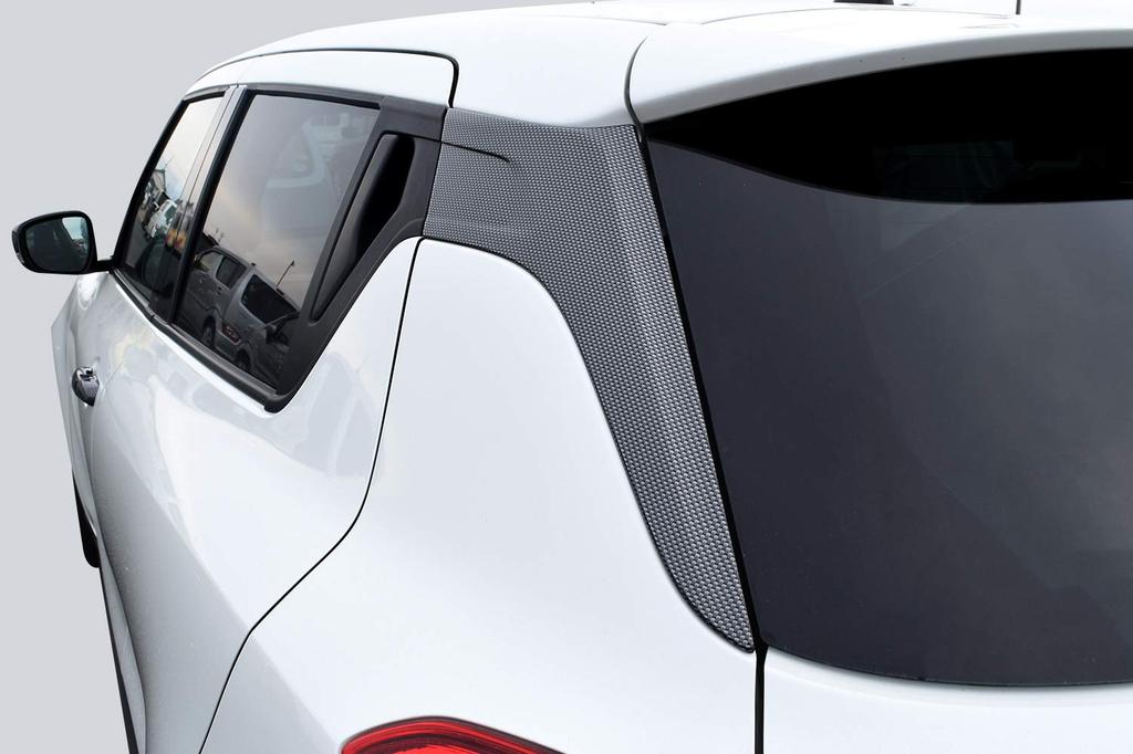 Панель задней стойки Suzuki Swift Sport SecondStage, под карбон, S012D1C