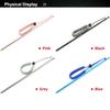 Light Weight Aluminium Alloy Scuba Diving Stick Pointer Rod With Hand Rope Underwater Shaker Noise