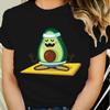 Summer Tshirt Women Cute Avocado Yoga Kawaii Clothes Ladies Tees Tops Graphic Printed Streetwear Kawaii T Shirt Female T-Shirt