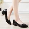Sapatos Femininas Women Classic Round Toe Office Career Work High Heel Shoes Lady Cool Comfort Party Daily Shoes Ba423