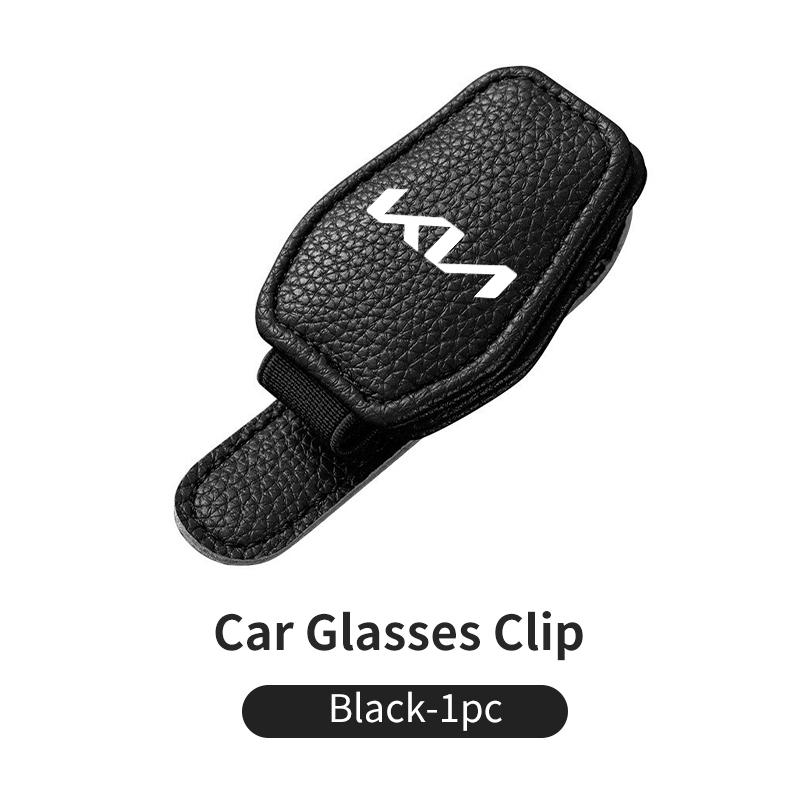 AANN1 Car Sun Visor Glasses Holder Glasses Storage Clip Accessories For KIA K5 K2 Optima Soul Spectra Niro Cadenza Sephia Carens