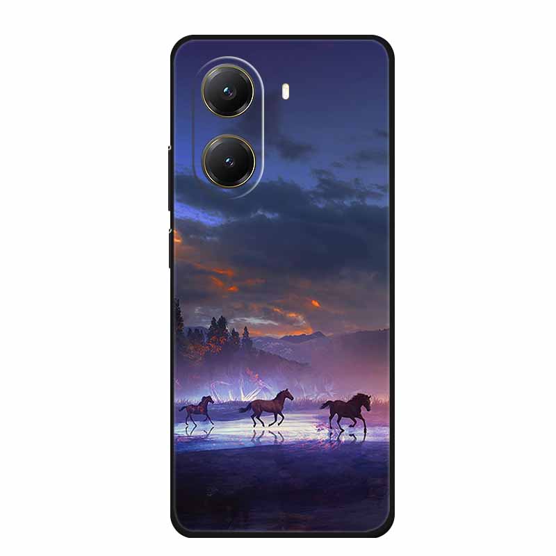 Чехол для Poco X7 Pro X 7 Pro Черный силиконовый мягкий чехол для телефона Для Xiaomi Redmi Turbo 4 Pro Задняя крышка Чехол Turbo4 Pro Funda
