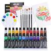 Acrylic Paint Set: 12 or 24 Colors In 12ml or 60ml, Waterproof, Hand-Painting DIY Kit
