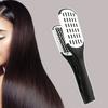 Расческа для прямых волос Премиальная щетина Антистатическая Двусторонняя Эргономичная ручка Термостойкий Парикмахерский инструмент ABS Профессиональная парикмахерская