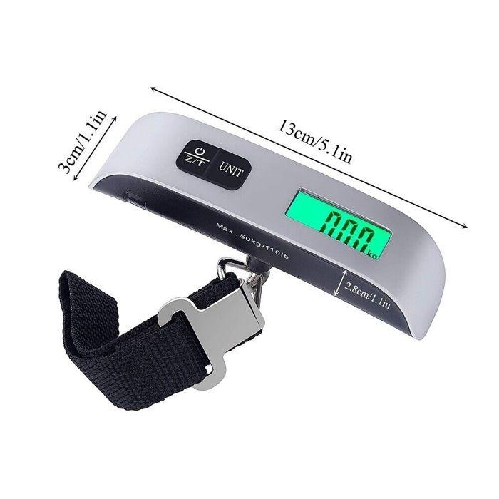 Весы для багажа чемодана - Электронные весы - ЖК-дисплей - 50 кг