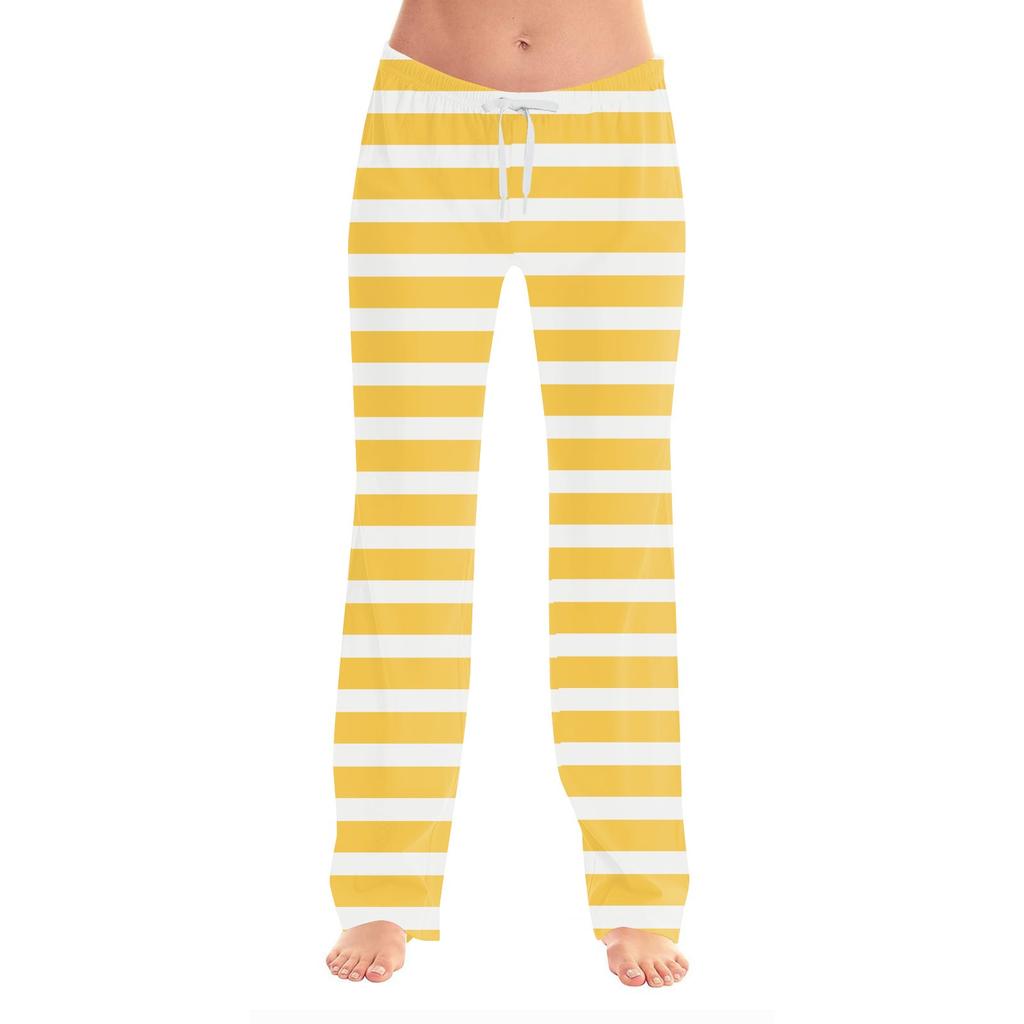 Женские повседневные модные спортивные брюки с полосатым принтом повседневные брюки