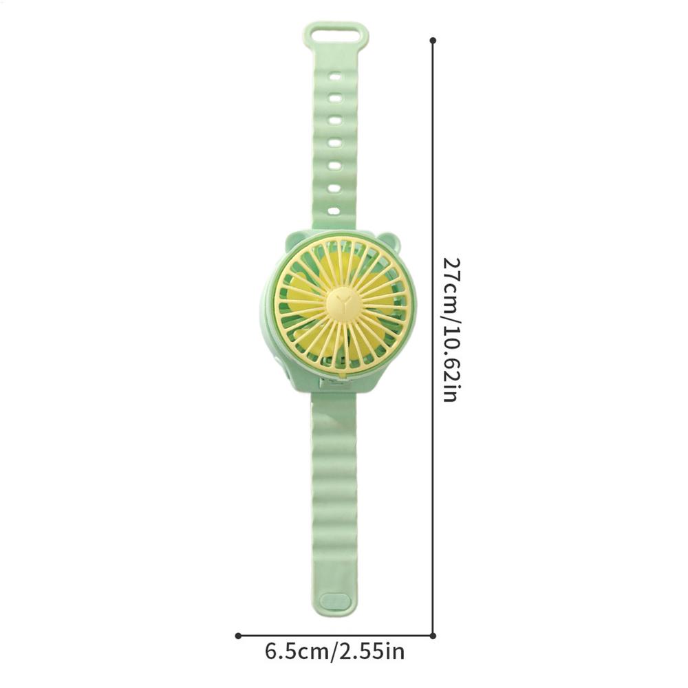 Креативный наручный вентилятор персональный для студентов детей портативный часы маленький вентилятор охладитель воздуха охлаждающий инструмент мини карманный мультяшный вентилятор