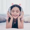 1 Pair Cute Headphones Gaming Decoration Attachment Headset Cat Ears