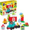 MEGA BLOKS Green Town Bee and Fun Farm Tractor Set [Block Set] [Number of Block Pieces: 51 Pieces] [1 Years Old and Up] HDL07