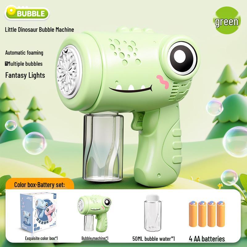 Unicorn Electric Bubble Maker: Kids' Automatic Light-Up Bubble Gun Gift