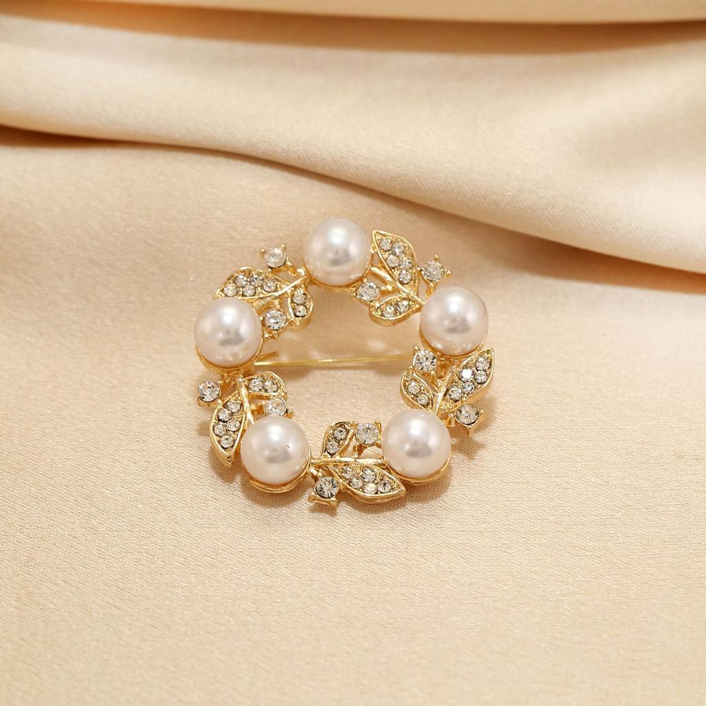 High-End Brooches, Women'S Sense Of Luxury, Niche, High-End Pins, Elegant Temperament, Fixed Clothes, Suits, Pearl Jewelry