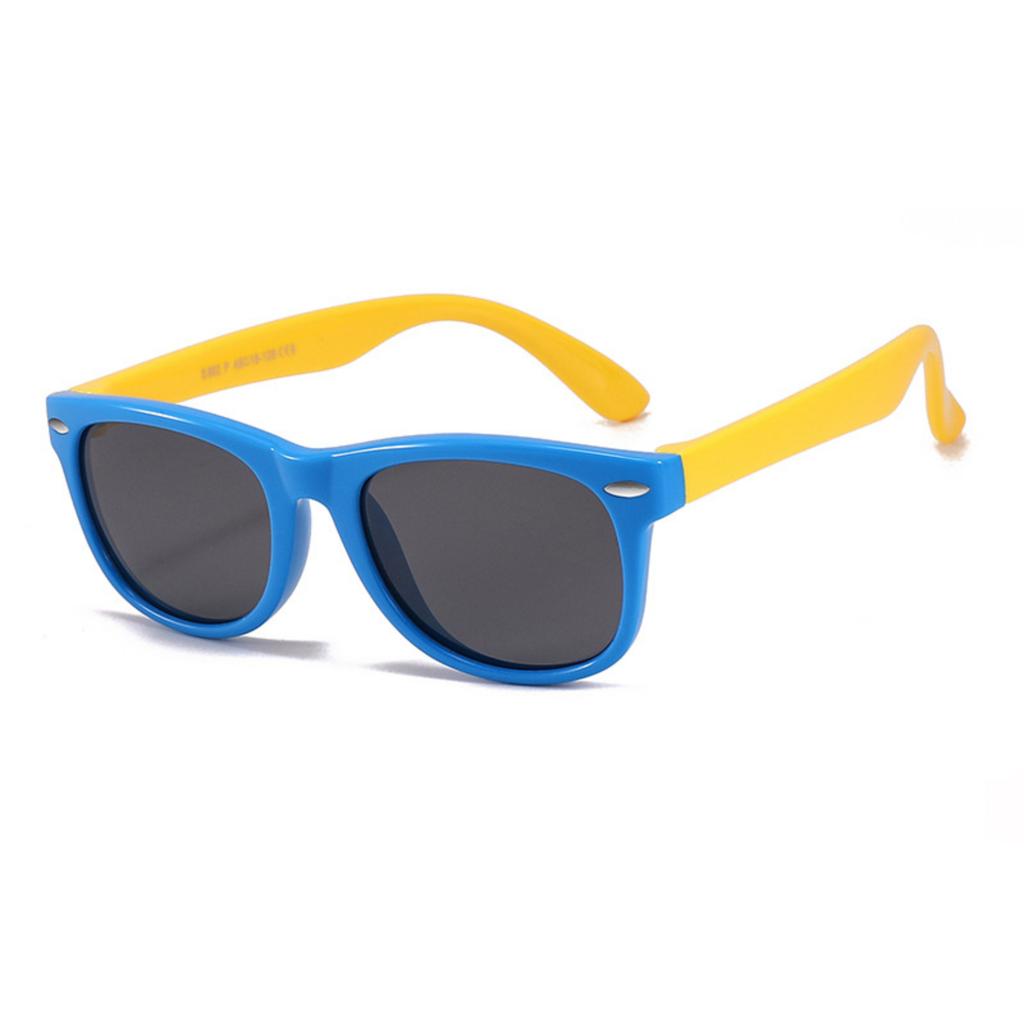 Color-block Children's Sunglasses, Fashionable -radiation, Windproof, Sandproof, Sunglasses