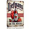 Металлический плакат Liefmans Пиво Знак Ржавый Винтажный Настенный Декор для Бара Дома Гаража