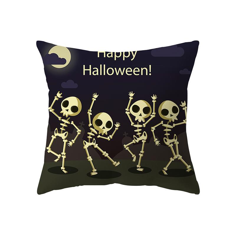 Тыквенный алфавит на тему Хэллоуина Подушка Чехол для дивана Подушка для праздника Подарок Украшение для вечеринки Домашний декор