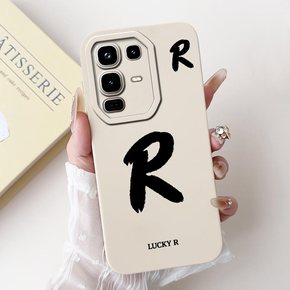 Чехол для Infinix Note 50 4G X6858 Милый чехол с счастливыми буквами Мягкий ТПУ чехол для телефона Для Infinix Note 50 Pro Plus 50X 5G Note50 Fundas