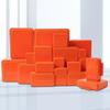 IP67 Waterproof Enclosure Junction Housing Box ABS Plastic Orange Color Electronic Project Case Instrument Box Outdoor Indoor