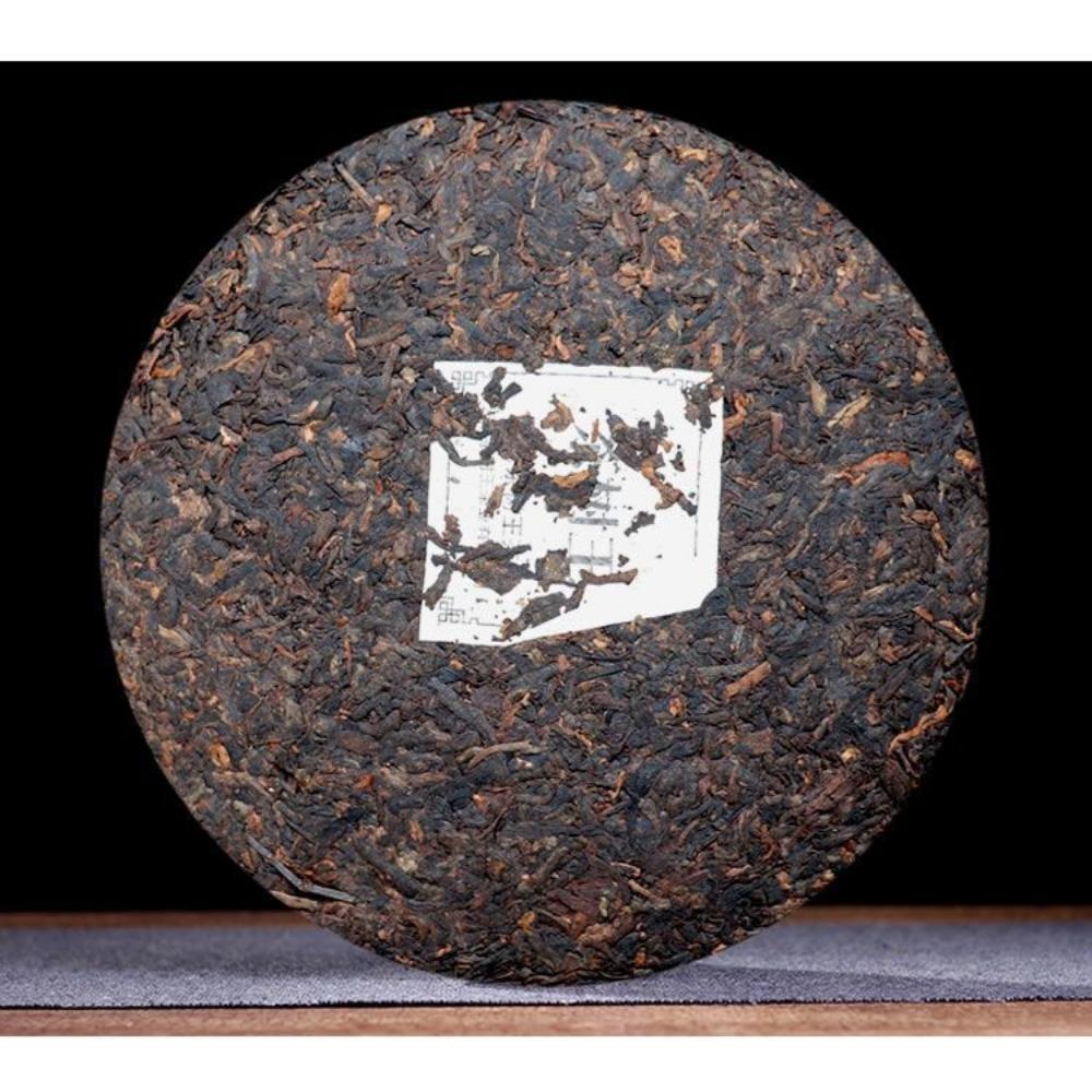 Чай пуэр Tree King Ripe, Мэнхай, классический коричневый горный чай, 357 г, Юньнань