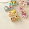 Cartoon Creative Drawer Style Contact Lens Case Compact Portable Contact Lens Care Box Multicolor Contact Lens Companion Box