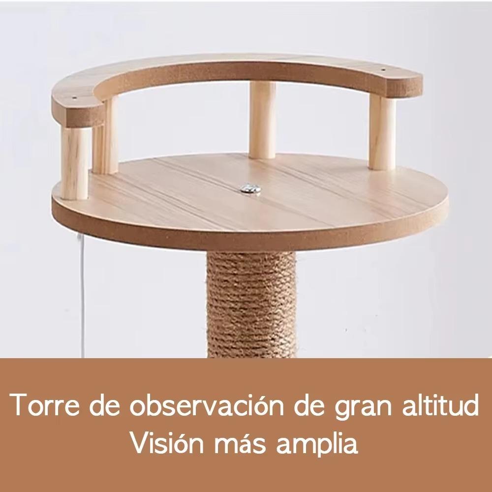 Multi-layer Scratching Posts Modern Cat Tree Tower Multi-layer Cats Climbing Frame Cat Condo Cats Toys Large Wooden Tree House