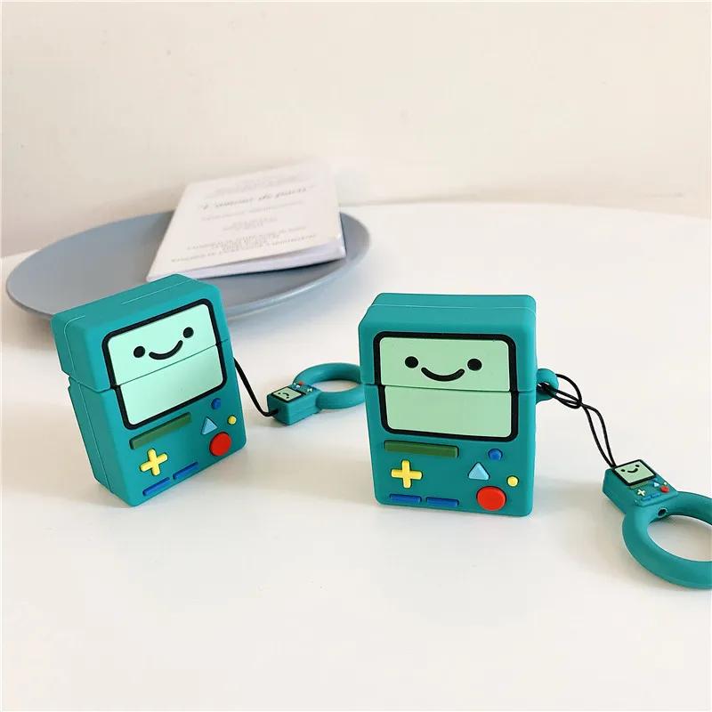 Чехол для Airpods Pro 2 2022, 3D мультфильм Adventure Time защитный силиконовый чехол для наушников для Airpods 1/2 чехол для детей/мальчиков